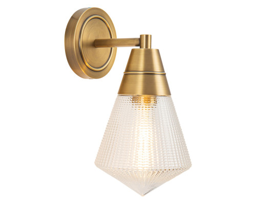 Бра Quintiesse QN-WILLARD-1WB-VBS-PG Alora Willard Willard 1 lt Wall Light Vintage Brass