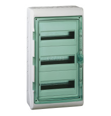 Розподільчий щит Schneider Electric 13435 Kaedra, 125A, світло-сірий, пластик, ip65, для накладного монтажу