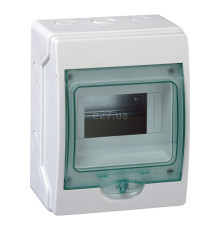 Розподільчий щит Schneider Electric 13977 Mini Kaedra 6 (1x6), ip65, для накладного монтажу
