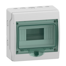 Розподільчий щит Schneider Electric 13978 Mini Kaedra 8 (1x8), ip65, для накладного монтажу · Schneider Electric · schneider-electric-13978