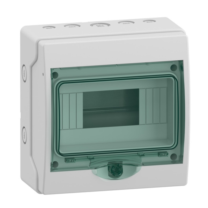 Розподільчий щит Schneider Electric 13978 Mini Kaedra 8 (1x8), ip65, для накладного монтажу · Schneider Electric · schneider-electric-13978