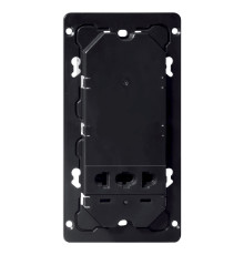 Розетка 220В Schneider Electric 213300, антрацит