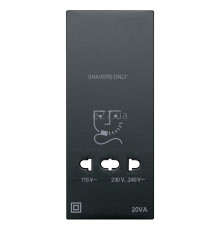 Лицьова панель розетки 220В Schneider Electric 213514 Merten System M, антрацит