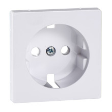 Лицьова панель розетки 220В Schneider Electric 233495 Merten System M, активний білий · Schneider Electric · schneider-electric-233495