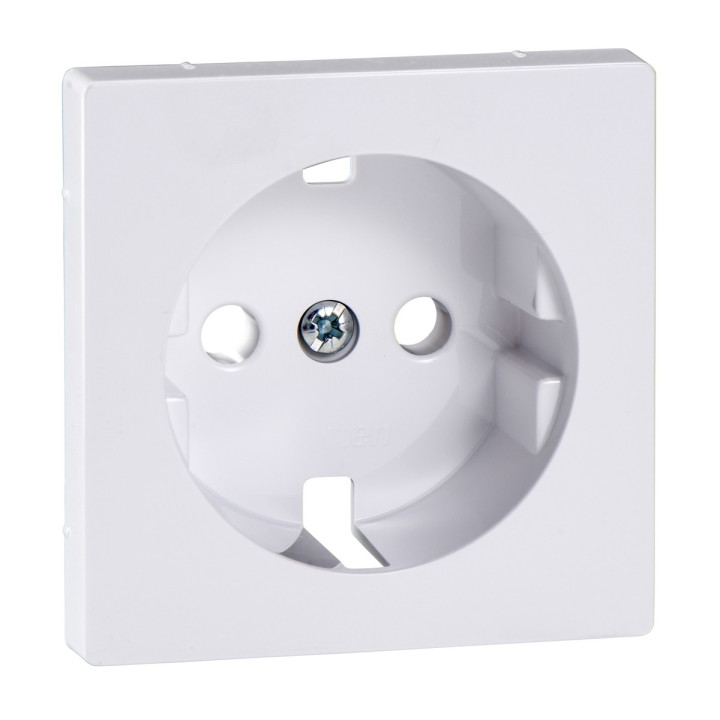 Лицьова панель розетки 220В Schneider Electric 233495 Merten System M, активний білий · Schneider Electric · schneider-electric-233495