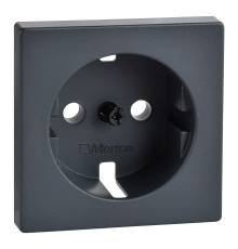 Лицьова панель розетки 220В Schneider Electric 237198 Merten System M, антрацит