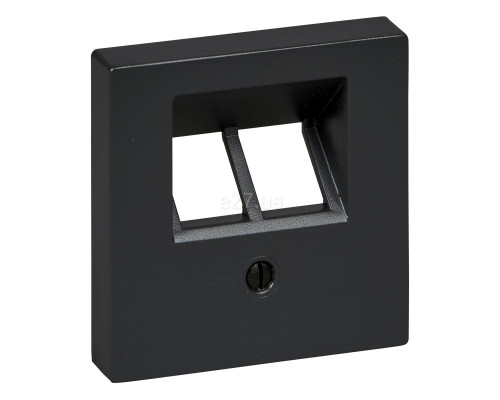 Лицьова панель розетки RJ45 Schneider Electric 298014 Merten System M, антрацит
