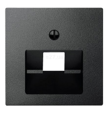 Лицьова панель розетки RJ45 Schneider Electric 298314 Merten System M, антрацит