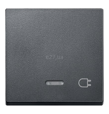 Лицьова панель вимикача Schneider Electric 431714 Merten System M, антрацит