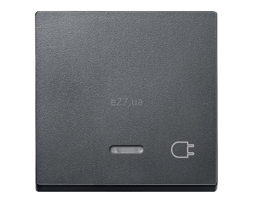 Лицьова панель вимикача Schneider Electric 431714 Merten System M, антрацит