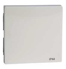 Лицьова панель вимикача Schneider Electric 432019 Merten System M, полярно-білий, ip44