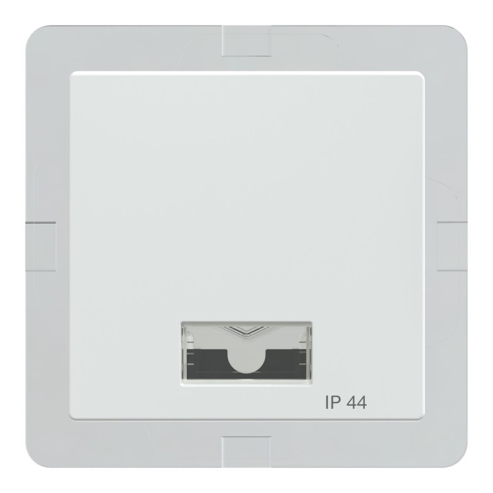Лицьова панель вимикача Schneider Electric 432725 Merten System M, активний білий, ip44 · Schneider Electric · schneider-electric-432725