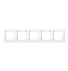 Рамка 5 постів Schneider Electric 478525 Merten System M, активний білий