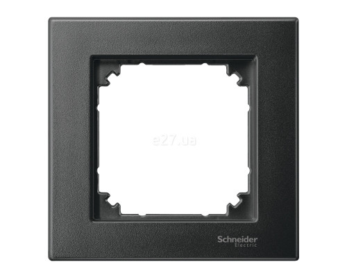 Рамка 1 пост Schneider Electric 486114 Merten System M, антрацит