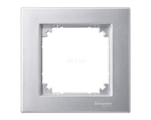 Рамка 1 пост Schneider Electric 486160 Merten System M, алюміній