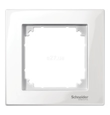 Рамка 1 пост Schneider Electric 515119 Merten System M, полярно-білий