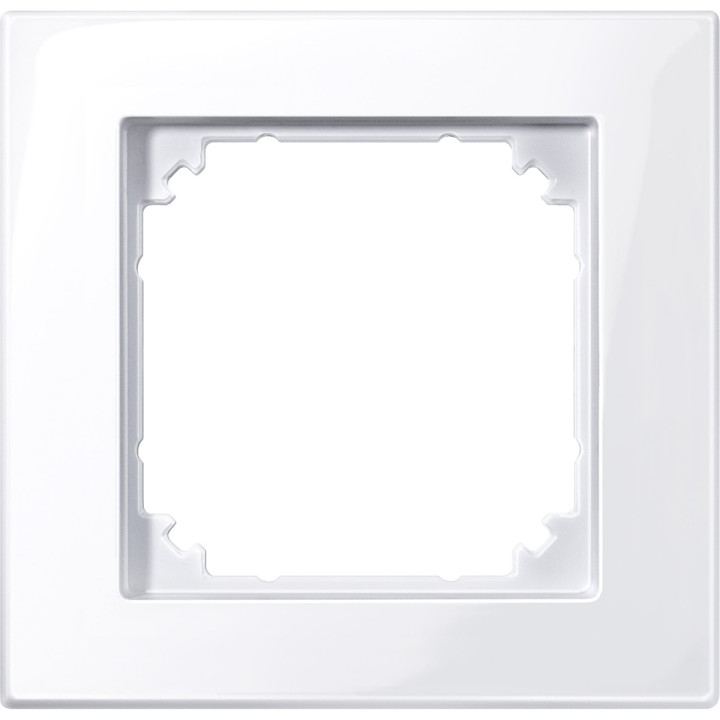 Рамка 1 пост Schneider Electric 515125 Merten System M, активний білий · Schneider Electric · schneider-electric-515125