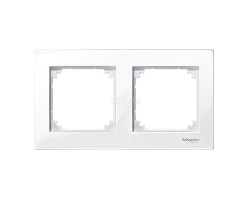 Рамка 2 поста Schneider Electric 515225 Merten System M, активний білий