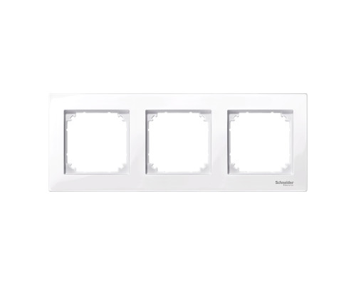 Рамка 3 поста Schneider Electric 515325 Merten System M, активний білий