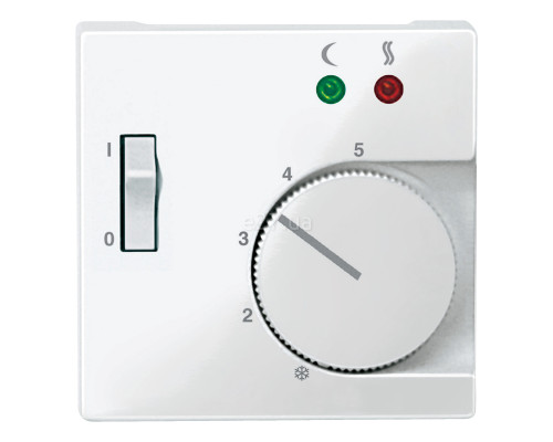 Лицьова панель терморегулятора Schneider Electric 534919 Merten System M, полярно-білий
