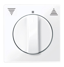 Лицьова панель вимикача для жалюзі Schneider Electric 567125 Merten System M, активний білий