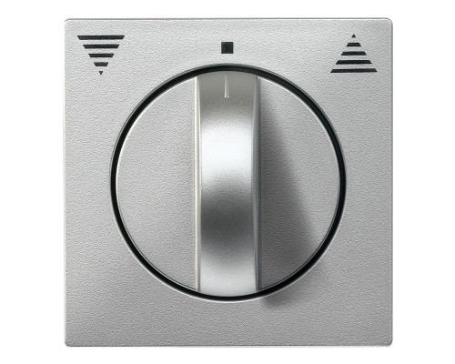 Лицьова панель вимикача для жалюзі Schneider Electric 569860 Merten System M, алюміній