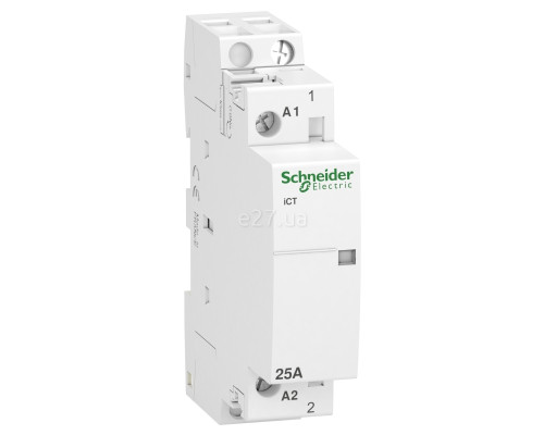 Контактор Schneider Electric A9C20731 Acti9 iCT, 1NO, 25A, на DIN-рейку