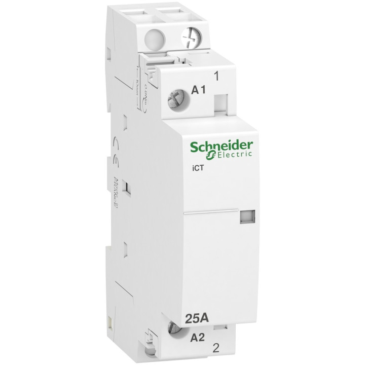 Контактор Schneider Electric A9C20731 Acti9 iCT, 1NO, 25A, на DIN-рейку · Schneider Electric · schneider-electric-a9c20731