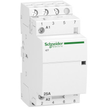 Контактор Schneider Electric A9C20833 Acti9 iCT, 3NO, 25A, на DIN-рейку · Schneider Electric · schneider-electric-a9c20833