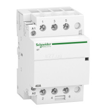 Контактор Schneider Electric A9C20843 Acti9 iCT, 3P, 3NO, 40A, на DIN-рейку