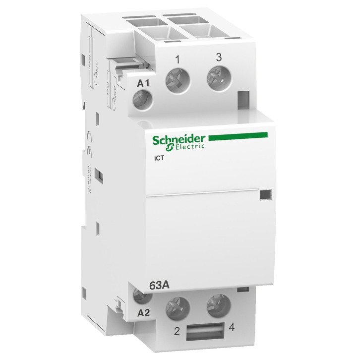 Контактор Schneider Electric A9C20862 Acti9 iCT, 2P, 2NO, 63A, на DIN-рейку · Schneider Electric · schneider-electric-a9c20862