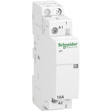 Контактор Schneider Electric A9C22011 Acti9 iCT, 1NO, 16A, на DIN-рейку · Schneider Electric · schneider-electric-a9c22011
