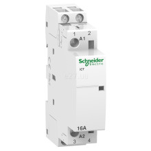 Контактор Schneider Electric A9C22712 Acti9 iCT, 2P, 2NO, 16A, на DIN-рейку · Schneider Electric · schneider-electric-a9c22712