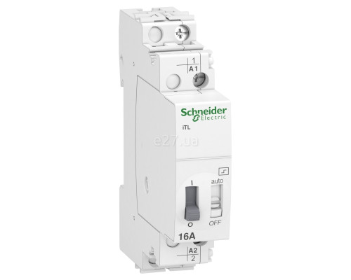 Імпульсне реле Schneider Electric A9C30811 Acti9, 1P, 1NO, 16A, на DIN-рейку