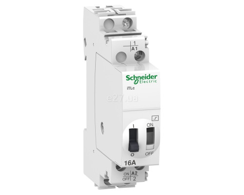 Імпульсне реле Schneider Electric A9C33811 Acti9 iTLc, 1P, 1NO, 16A, на DIN-рейку