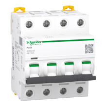 Автоматичний вимикач Schneider Electric A9F74403 Acti9 iC60N, 4P, 3A, C, 6kA, ip20, на DIN-рейку · Schneider Electric · schneider-electric-a9f74403