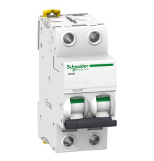 Автоматичний вимикач Schneider Electric A9F78206 Acti9 iC60N, 2P, 6A, B, на DIN-рейку