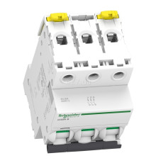 Автоматичний вимикач Schneider Electric A9F78306 Acti9 iC60N, 3P, 6A, B, на DIN-рейку
