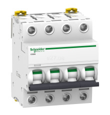 Автоматичний вимикач Schneider Electric A9F79450 Acti9 iC60N, 4P, 50A, C, на DIN-рейку