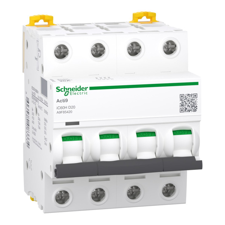 Автоматичний вимикач Schneider Electric A9F85420 Acti9 · Schneider Electric · schneider-electric-a9f85420