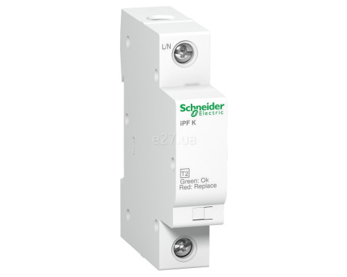 Пристрій захисту від імпульсних перенапруг (ПЗІП) Schneider Electric A9L15691 Acti9, 1P, 5kA, на DIN-рейку