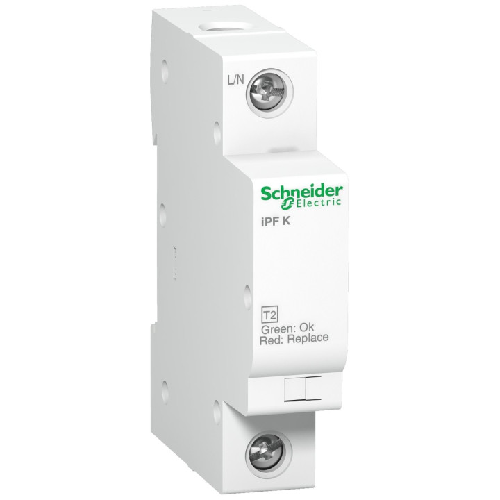Пристрій захисту від імпульсних перенапруг (ПЗІП) Schneider Electric A9L15691 Acti9, 1P, 5kA, на DIN-рейку · Schneider Electric · schneider-electric-a9l15691