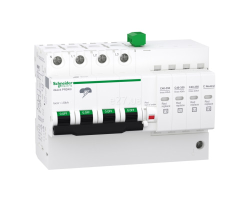 Пристрій захисту від імпульсних перенапруг (ПЗІП) Schneider Electric A9L16294 Acti9