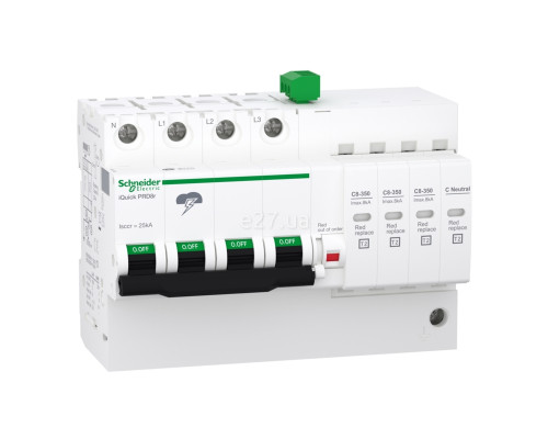 Пристрій захисту від імпульсних перенапруг (ПЗІП) Schneider Electric A9L16300 Acti9
