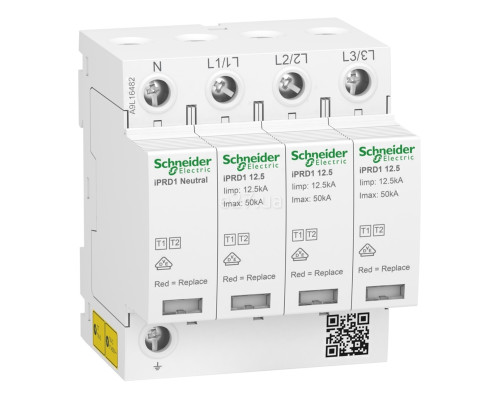 Пристрій захисту від імпульсних перенапруг (ПЗІП) Schneider Electric A9L16482 Acti9