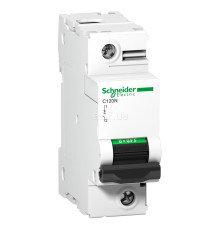 Автоматичний вимикач Schneider Electric A9N18357 Acti9 C120N, 1P, 80A, C, на DIN-рейку