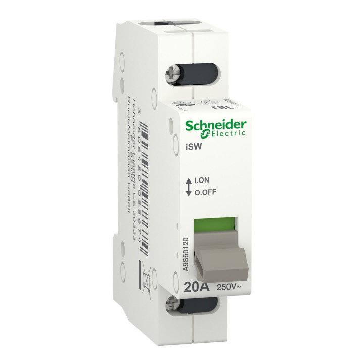 Вимикач навантаження Schneider Electric A9S60120 Acti9 · Schneider Electric · schneider-electric-a9s60120