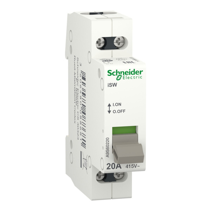 Вимикач навантаження Schneider Electric A9S60220 Acti9 · Schneider Electric · schneider-electric-a9s60220
