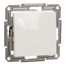 Вимикач 1-клавішний Schneider Electric EPH0170123 Asfora, 10A, кремовий, пластик, ip20, 1 клавіша, без підсвітки та індикації, для врізного монтажу · Schneider Electric · schneider-electric-eph0170123