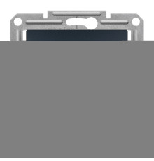 Вимикач без фіксації 1-клавішний Schneider Electric EPH0700171 Asfora, антрацит, пластик, без підсвітки та індикації, для врізного монтажу